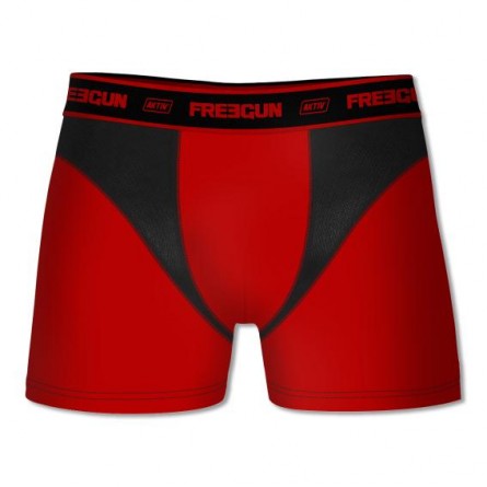 Freegun | Aktiv 2 Pack Boxers Rood / Zwart